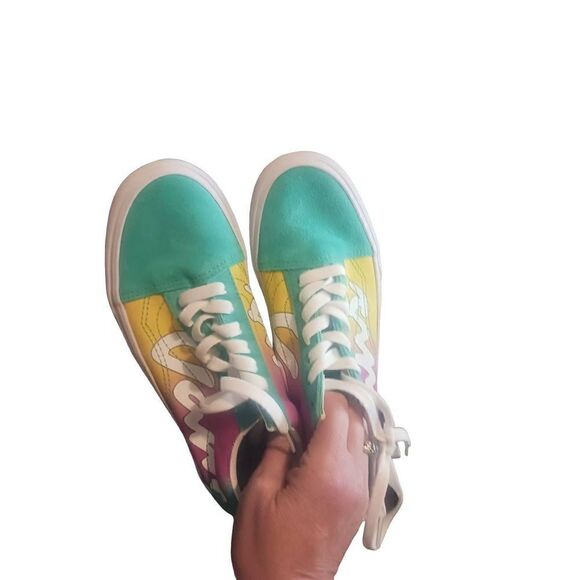 Vans rainbow 7.5 low top old skool x peanuts spring - Picture 3 of 5